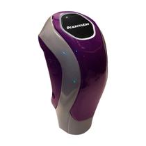 Bola de câmbio kadman resinado kombi roxa-cinza