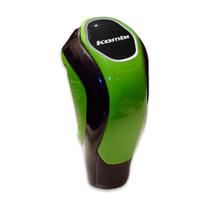 Bola de câmbio kadman resinado kombi verde-preta