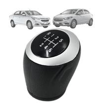 Bola de Câmbio Manopla Onix Spin Cobalt Joy Prisma Preto com Aro Prata