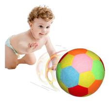 Bola De Criança Colorida E Macia Com Chocalho Para Bebê