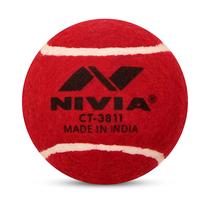 Bola de críquete NIVIA Heavy Red Tennis Hard Ball para exterior