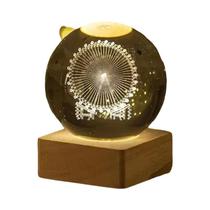 Bola De Cristal 3D Com Planetas Kawaii De 6CM, Decoração Espacial Para Sala De Estar, Presente De