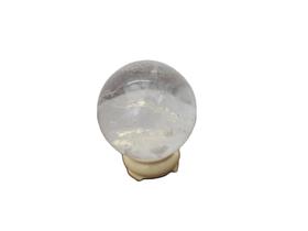 Bola De Cristal Esfera De Quartzo Transparente 282g / 5alt - Cristais Curvelo