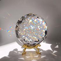 Bola de Cristal Tirifer de Vidrio Transparente 120mm con Soporte para Decoración del Hogar Bola de Cristal Tirifer de Vidrio Transparente 120mm con Soporte para Decoración del Hogar