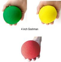 Bola de Espuma grande Jumbo super soft 4 Inch escolhe sua cor B+ - GOSHMAN