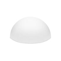 Bola de espuma Juvale White Half Sphere 11,4 cm de diâmetro Art Crafts