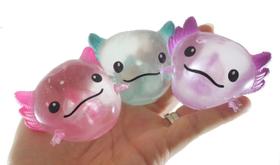 Bola de estresse Splat cheia de água Axolotl Splat Ball x3