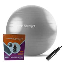 Bola de exercícios cinza 75cm Cor:Prata