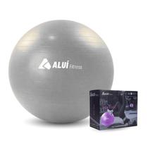 Bola de Exercícios Pilates Yoga Gym 85cm Aluí + Bomba Manual