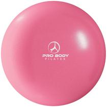 Bola de exercícios ProBody Pilates de 9 polegadas para estabilidade (rosa)