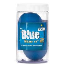 Bola De Frescobol Lcm Blue Star Tubo Com 02 Unidades