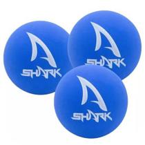 Bola de Frescobol Shark Azul - Pack com 3 Unidades