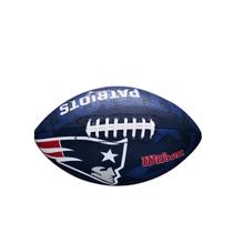 Bola de Fut. Americano Wilson NFL Team Logo Jr New England Patriots - Wilson Brasil