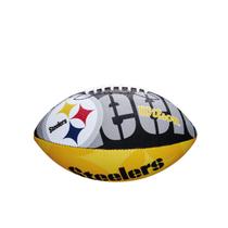 Bola de Fut. Americano Wilson NFL Team Logo Jr Pittsburgh Steelers - Wilson Brasil