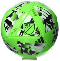 Bola de futebol adidas MLS Club Solar Verde/Preto/Branco tamanho 4
