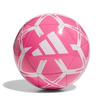 Bola de futebol adidas Starlancer Club unissex solar rosa/branca