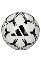 Bola de futebol adidas Starlancer Club unissex tamanho 3 branca/preta