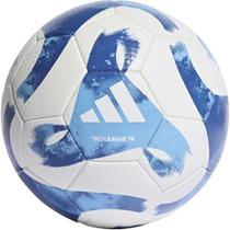 Bola de futebol adidas Tiro League TB Tamanho 5 branca/azul
