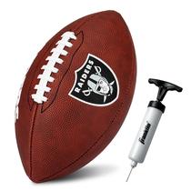 Bola de Futebol Americano Franklin Sports NFL Las Vegas Raiders - Tamanho Infantil