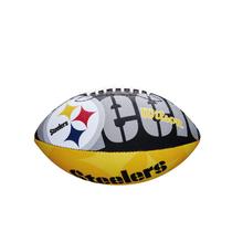Bola de Futebol Americano NFL Pittsburgh Steelers Team Logo Jr Wilson
