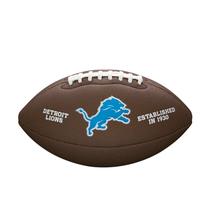 Bola de Futebol Americano Wilson NFL Detroit Lions em Couro Composto Oficial