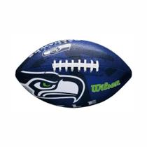 Bola de Futebol Americano Wilson NFL Team Logo Jr Seattle