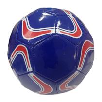 Bola de Futebol - Azul e Vermelho - Tamanho 5 - ST Import Bola de Futebol - Azul e Vermelho - Tamanho 5 - ST Import
