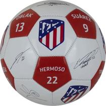 Bola de Futebol Campo Atlético Madrid Assinatura Branco Bola de Futebol Campo Atlético Madrid Assinatura Branco