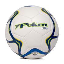 Bola de Futebol Campo Poker Pro 32 Gomos Hyper Branco/marinho Bola de Futebol Campo Poker Pro 32 Gomos Hyper Branco/marinho