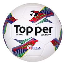 Bola De Futebol Campo Topper Velocity Hibrid