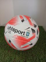 Bola de Futebol Campo Uhlsport Strike Vermelho e Preto Tamanho 5 Resistente Bola de Futebol Campo Uhlsport Strike Vermelho e Preto Tamanho 5 Resistente