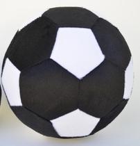 Bola de futebol colorida de pelúcia 20 cm de altura