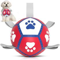 Bola de futebol de brinquedo para cães Diman com alças para cães pequenos (12,7 cm) Bola de futebol de brinquedo para cães Diman com alças para cães pequenos (12,7 cm)
