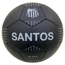 Bola De Futebol De Campo Black Santos N5
