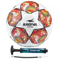 Bola de Futebol de Campo Costurada Star Kagiva + Bomba de Ar