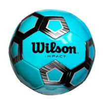 Bola De Futebol De Campo Impact 5 Wilson - Azul