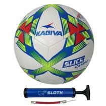 Bola de Futebol de Campo Kagiva Slick Oficial + bomba de ar