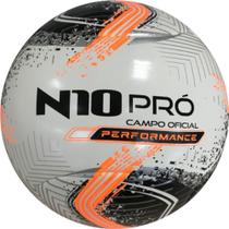 Bola de futebol de campo n10 pro performance bc-pt-lj