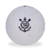 Bola de Futebol de Campo Oficial Corinthians Cinza N5 PVC