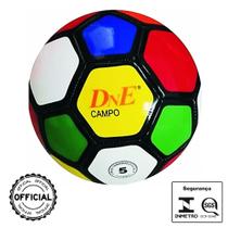 Bola de Futebol de Campo Oficial DnE tamanho 5 Certificação Inmetro Ocp 0040