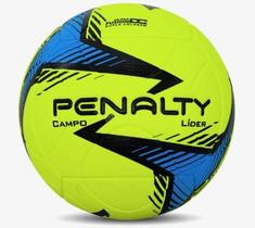 Bola De Futebol De Campo Penalty Lider XXIV - Amarelo/Azul