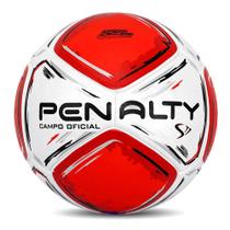 Bola de Futebol de Campo Penalty S11 R1 Branco/Vermelho
