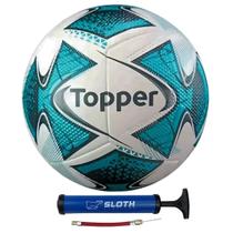 Bola de Futebol de Campo Topper Slick 22 TechFusion + Bomba de Ar