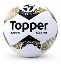 Bola De Futebol De Campo Topper Ultra Dupla Colagem Cor Dourado
