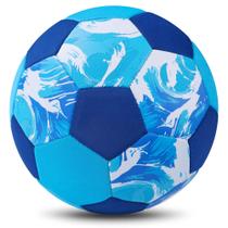 Bola de futebol de salão Champhox tamanho 4 Soft Safe Silent Blue
