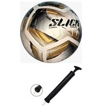 Bola De futebol Dualt Slick Campo Original Premium Com Bomba Manual Bola De futebol Dualt Slick Campo Original Premium Com Bomba Manual