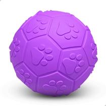 Bola de Futebol Em Borracha Pequena Com Som Para Cachorros Momovida DT-15