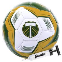 Bola de futebol Franklin Sports MLS Portland Timbers Tamanho 5