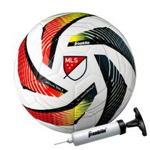 Bola de futebol Franklin Sports MLS Tornado tamanho 3 com bomba de ar