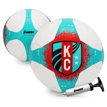 Bola de futebol Franklin Sports NWSL Kansas City Tamanho atual 5